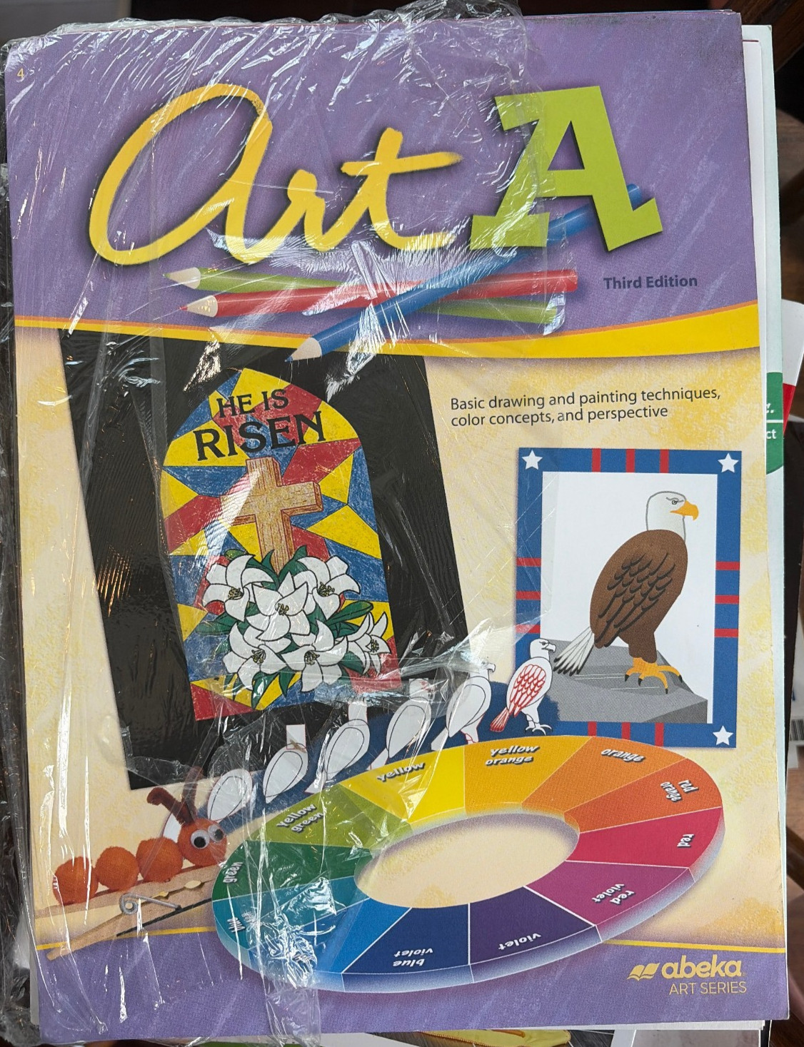 Abeka Art Projects A, 3rd Edition--Grade 4 Never used