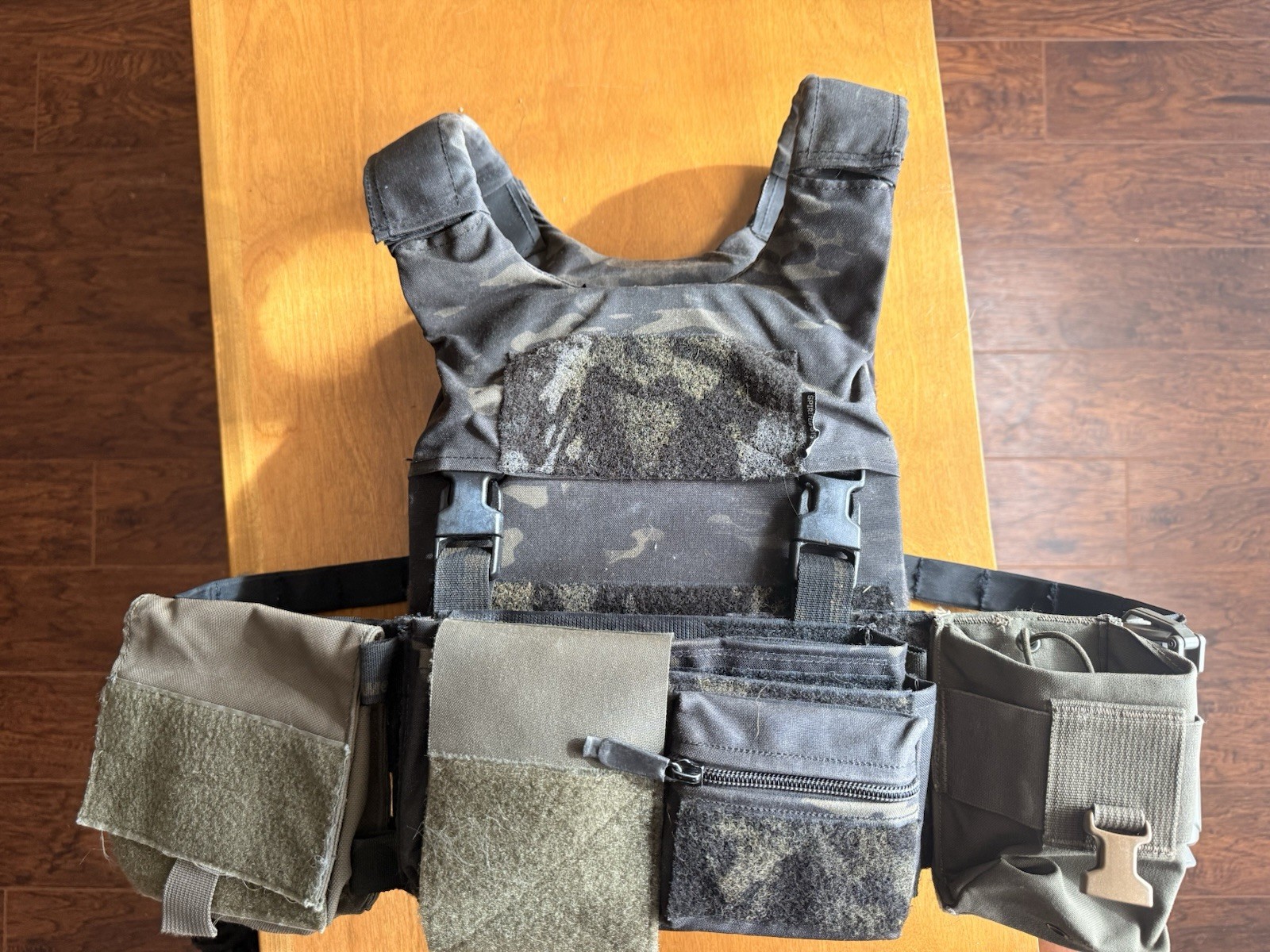 Spiritus Systems LV 119 Covert Plate Carrier Multicam Black