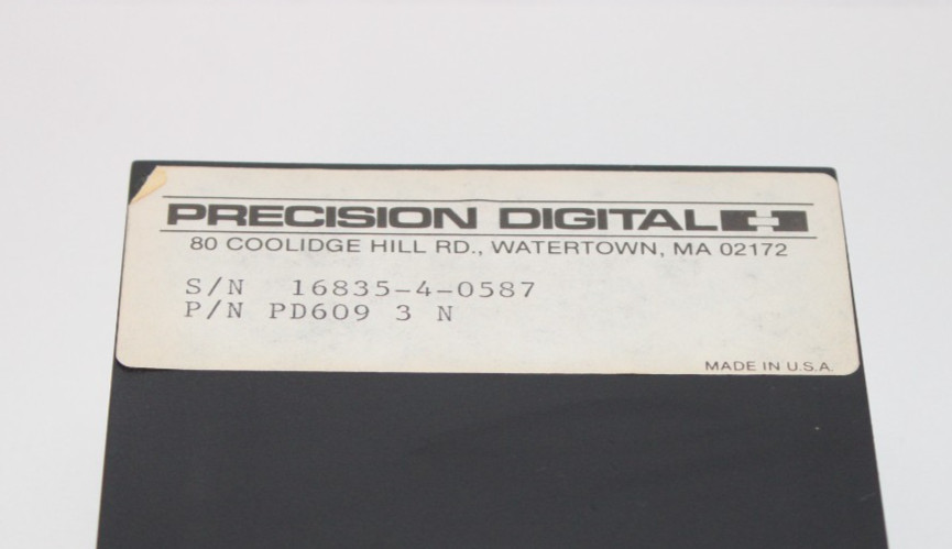 BRAND NEW IN BOX PRECISION DIGITAL PD609-3-N