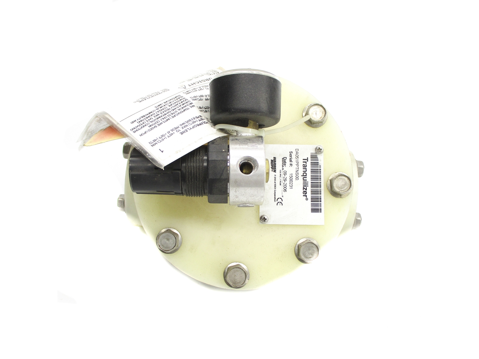 WARREN RUPP DA051PPTNS00 100PSI UNMP