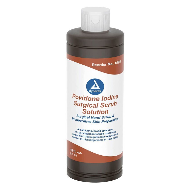 Povidone Iodine Solution, 16oz, Each