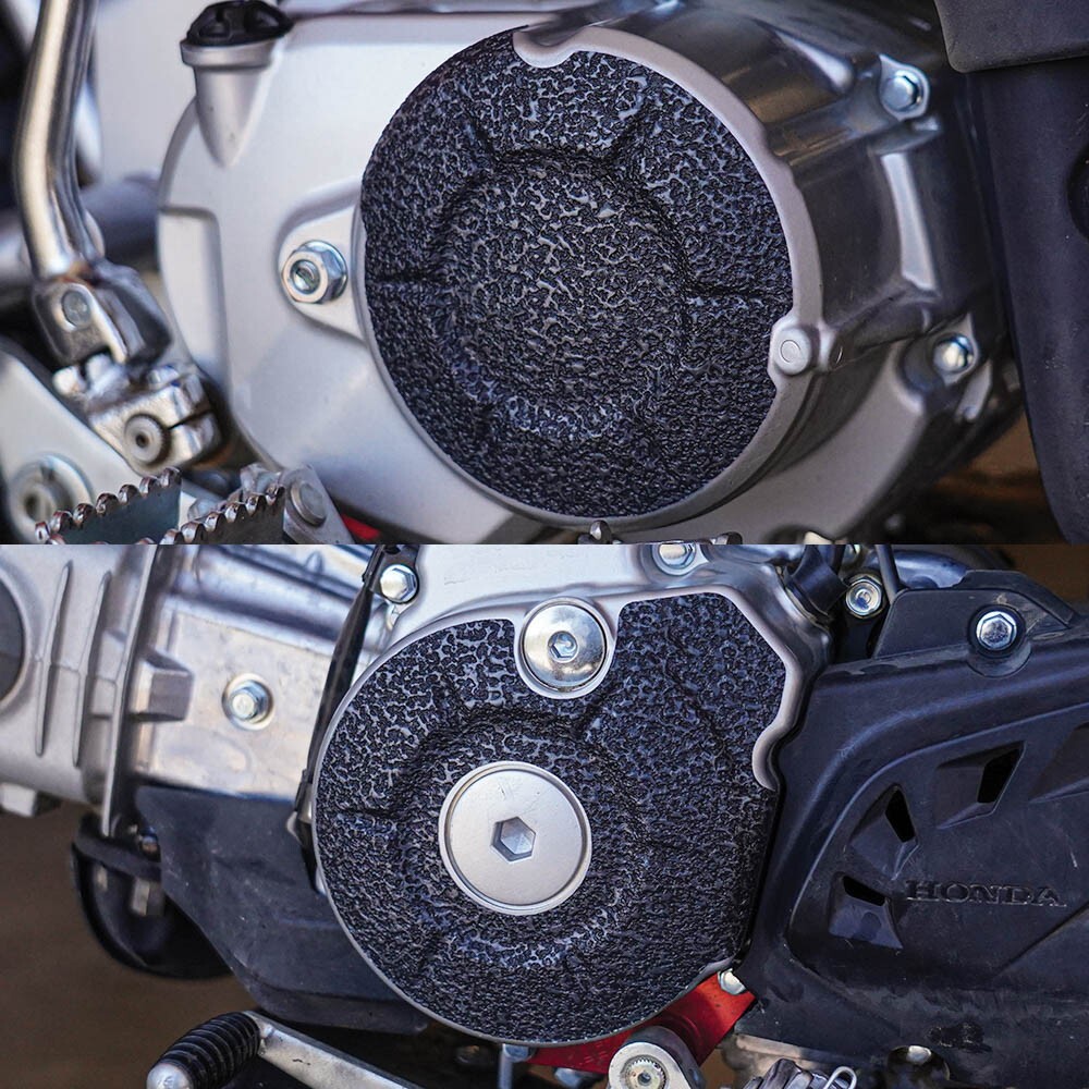 Black Engine Guards 2013-2025 Honda CRF110 Cover Grip Tape CRF 110