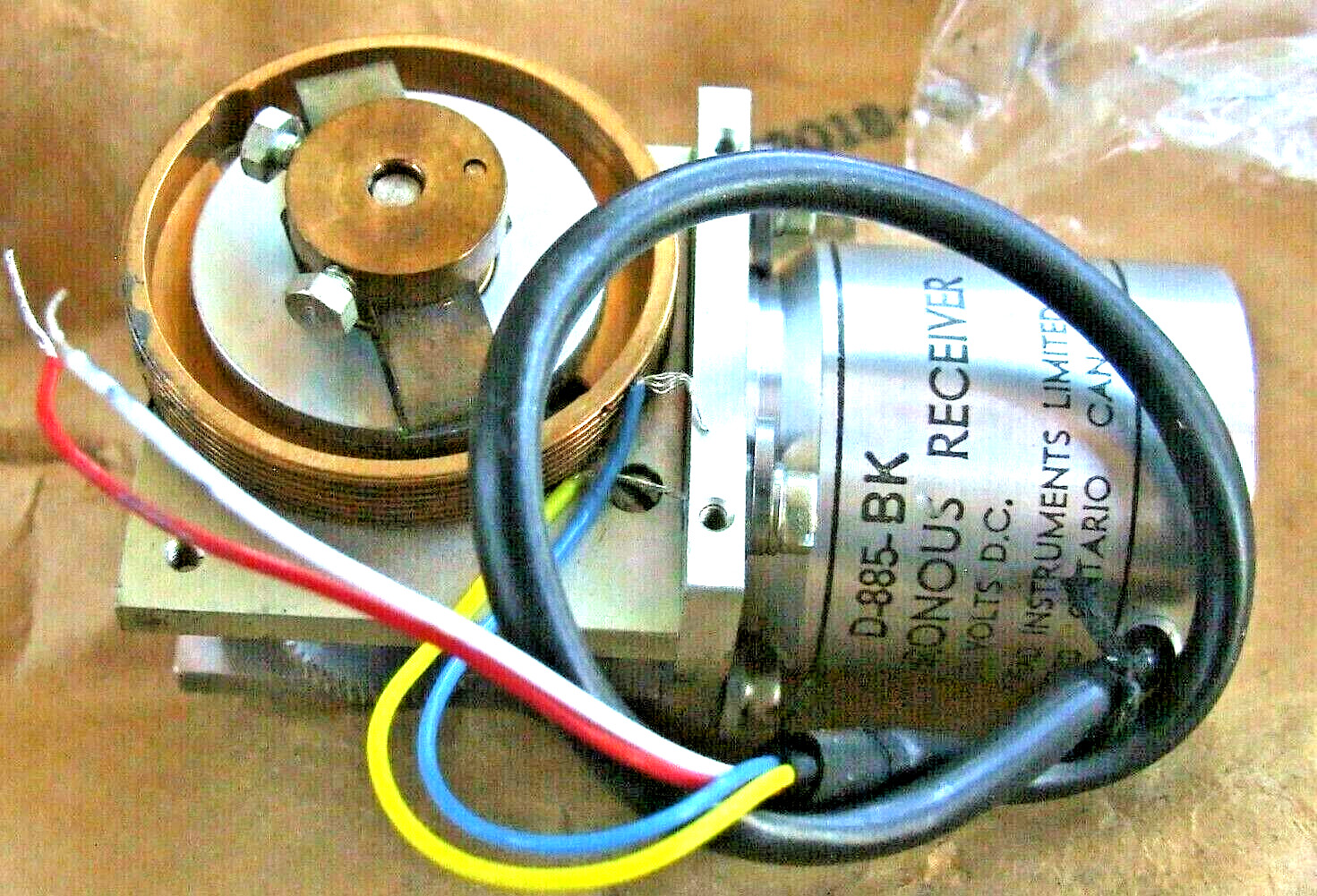 Receiver Geared Motor Servo? D-885-BK MUIRHEAD Synchronous 21VDC Vintage NOS