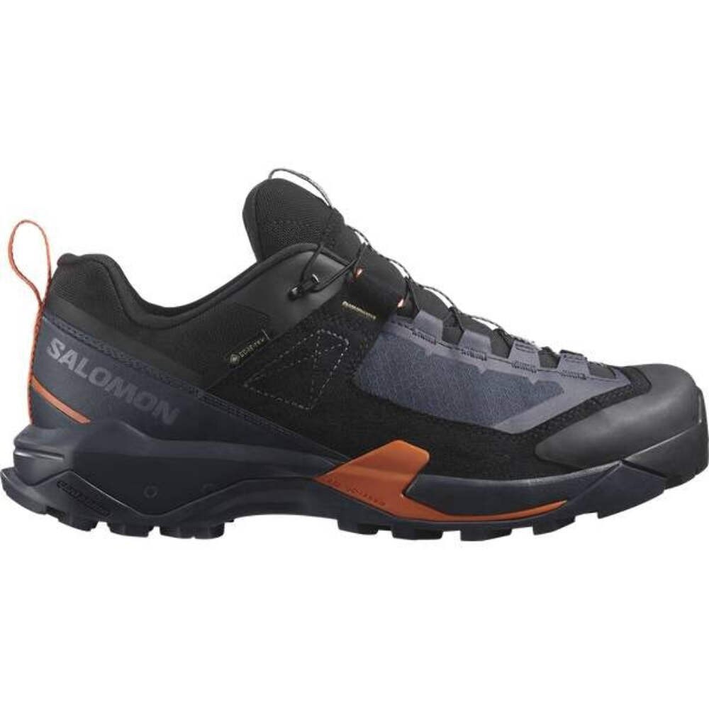 Salomon Mens X Ultra Alpine Trail Sneaker Blue Nights Black Red Orange