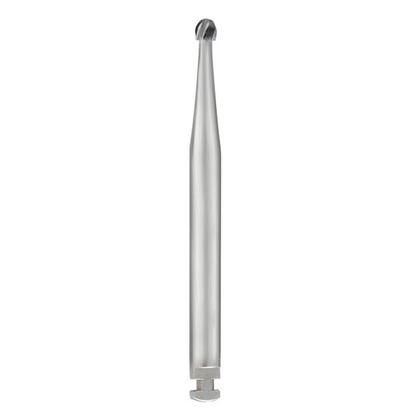 SS White RA #3 Round Carbide Bur for slow speed latch, pack of 10 burs