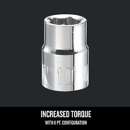 CRAFTSMAN 10mm Shallow Socket 3/8 Drive 6 Point