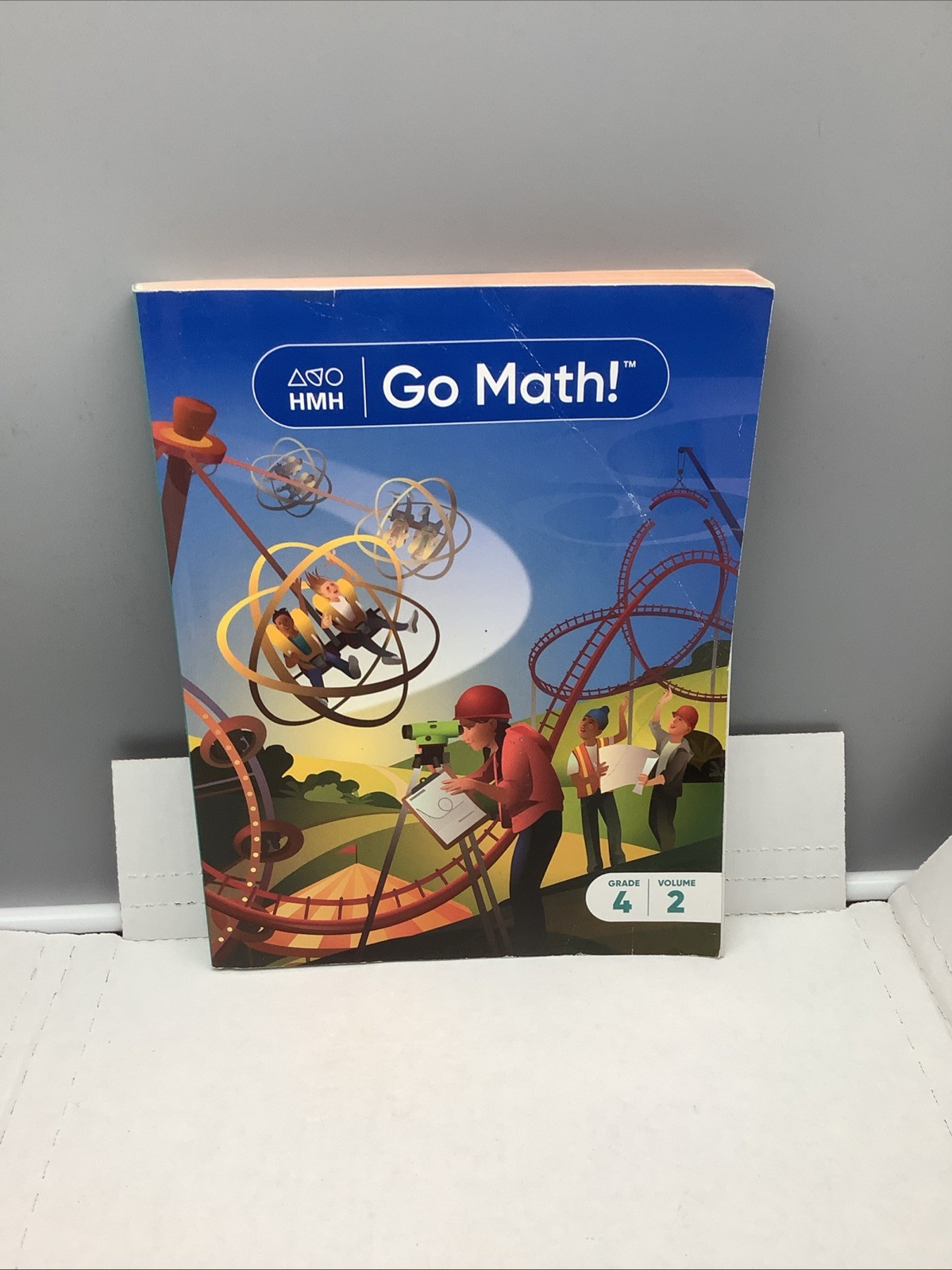 HMH - Go Math! - Grade 4 & Volume 2 - Paperback - Acceptable Condition