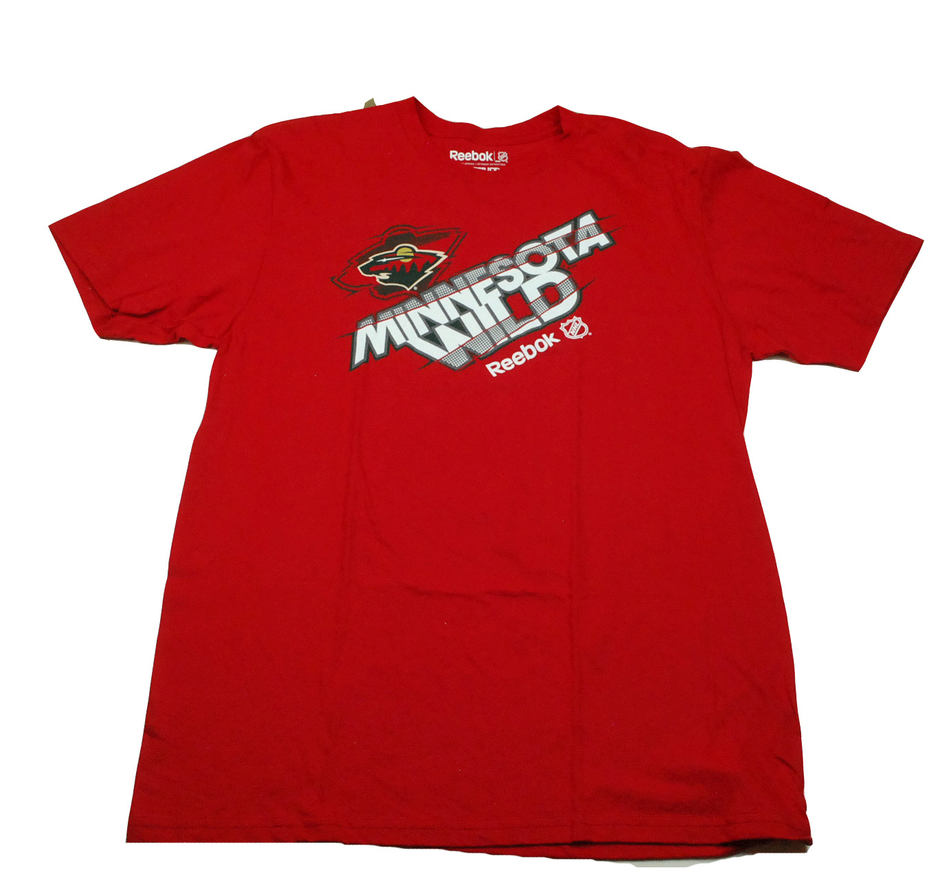Minnesota Wild Reebok TNT Team Logo NHL Hockey T-Shirt
