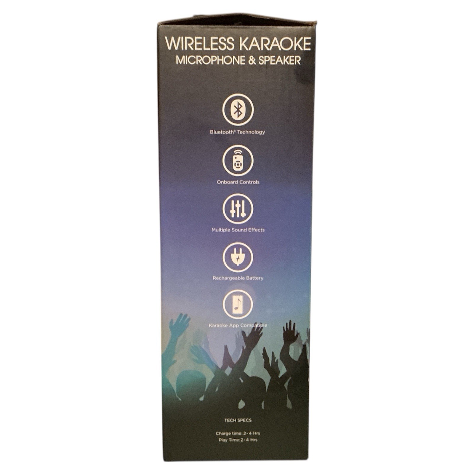 Wireless Karaoke Microphone Speaker Bluetooth by TRAXX NEW