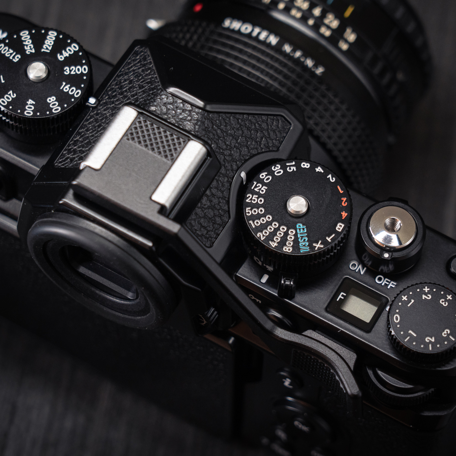 Camera Grip Thumb Buckle Hot Shoe Cap Non-slip design for Nikon ZF