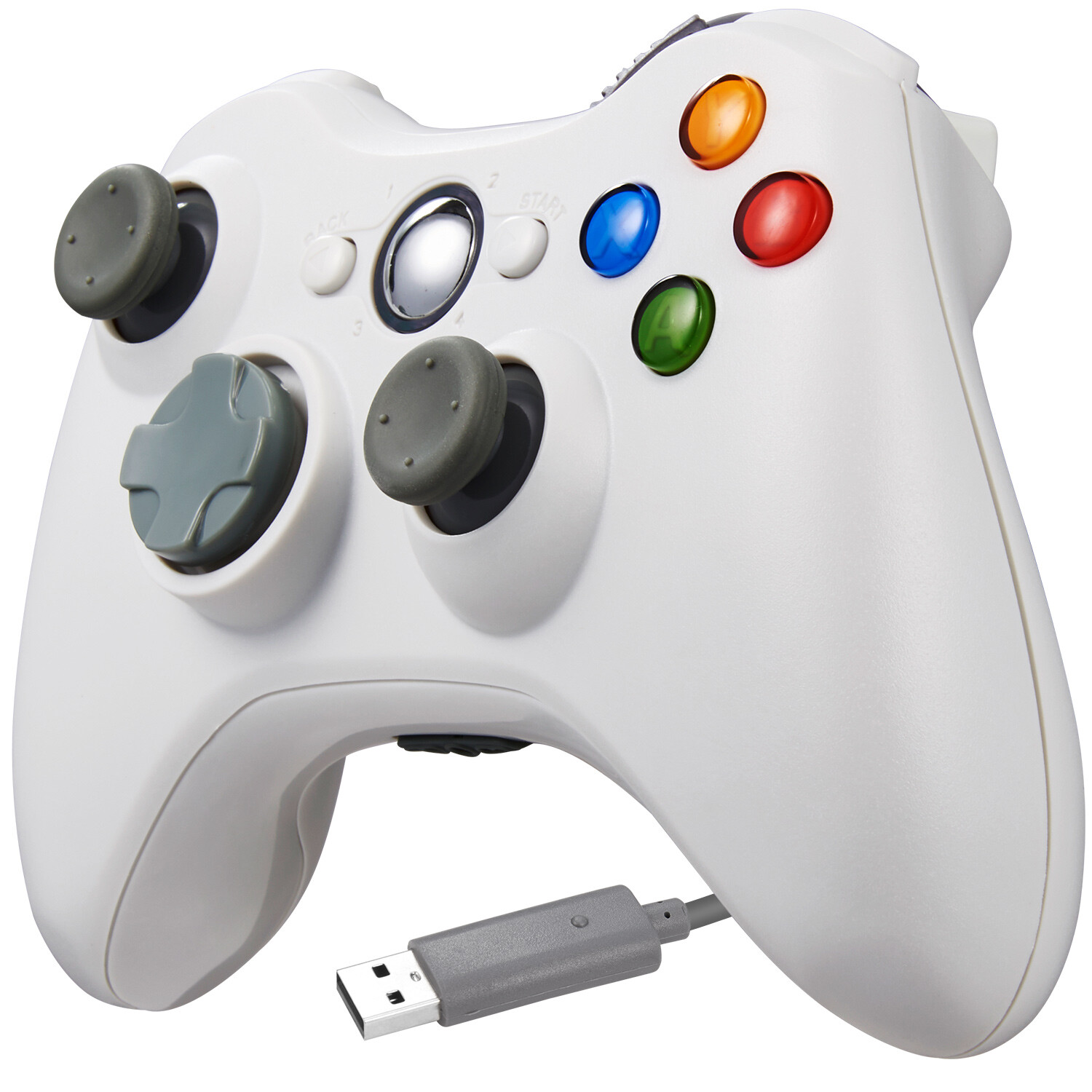 Wired Xbox 360 Controller Gamepad for Microsoft Xbox 360/ PC Windows 10 8.1 8 7
