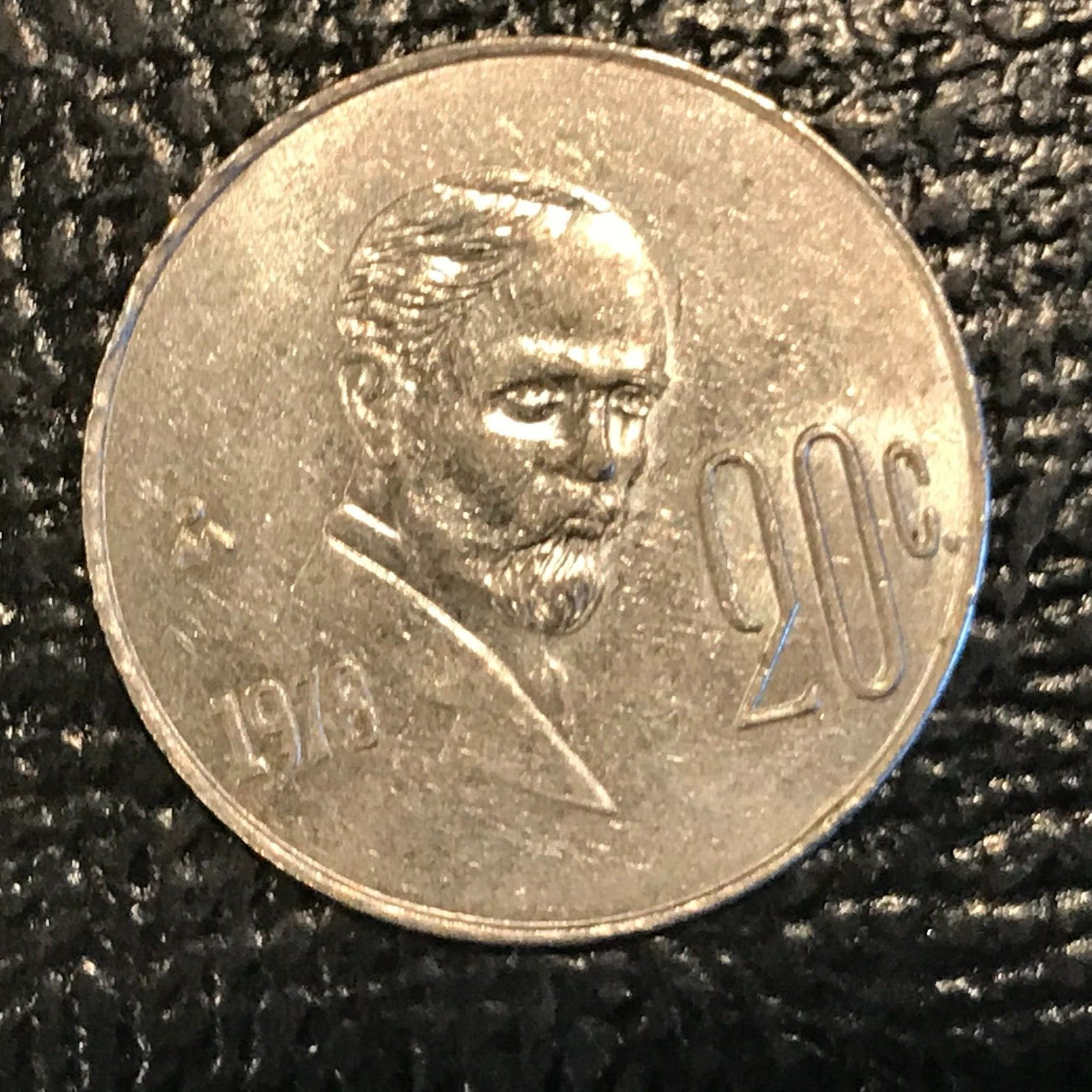 HIGH GRADE AU DETAILS 1978 MEXICO 20 CENTAVOS COIN-MAR072