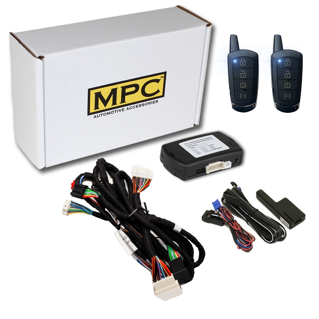 Complete Plug-n-Play 4-Button 2-Way Remote Start Kit For 2013-2018 Lexus ES350