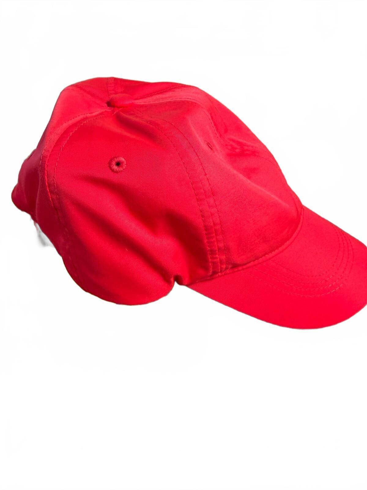Nike Red Classic Baseball Cap with Adjustable Strap