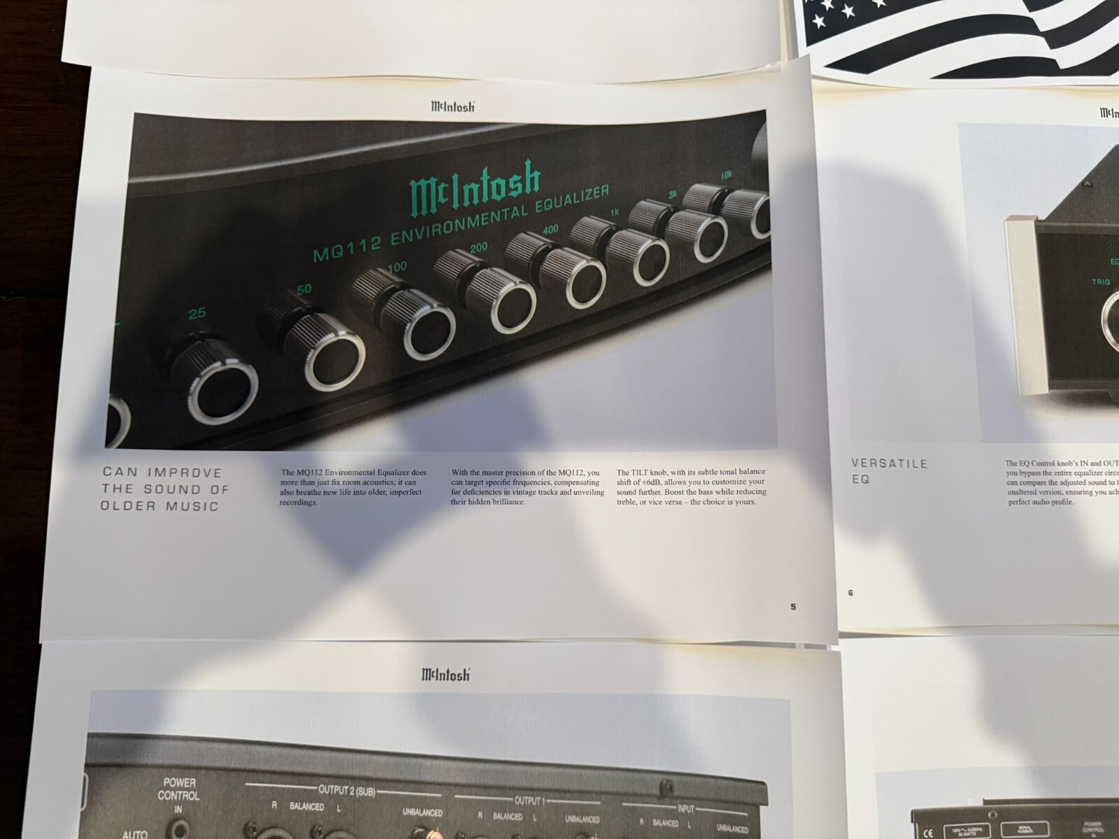 McIntosh MQ 112 Equalizer Brochure, 12 pg, Specs, Articles, Info, 2024