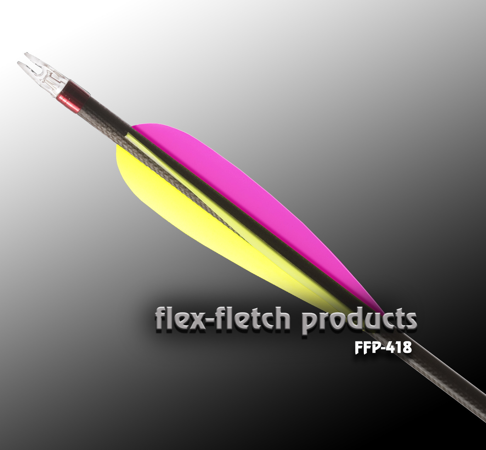 FFP-418 Target/Hunting Vanes - Flex-Fletch, 17 Colors - 39 pack