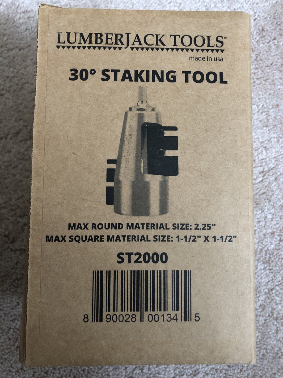 30 Degree Staking Tool - 2" | Lumberjack Tools: Model ST2000 | Brand New in Box
