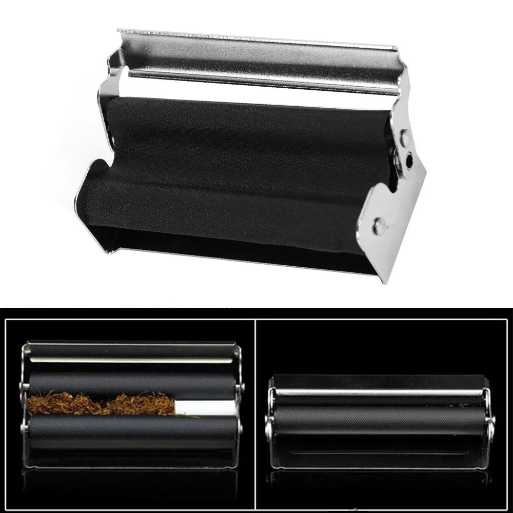Intelligent Simple Metal Cigarette Rolling Machine Tobacco Roller 70mm