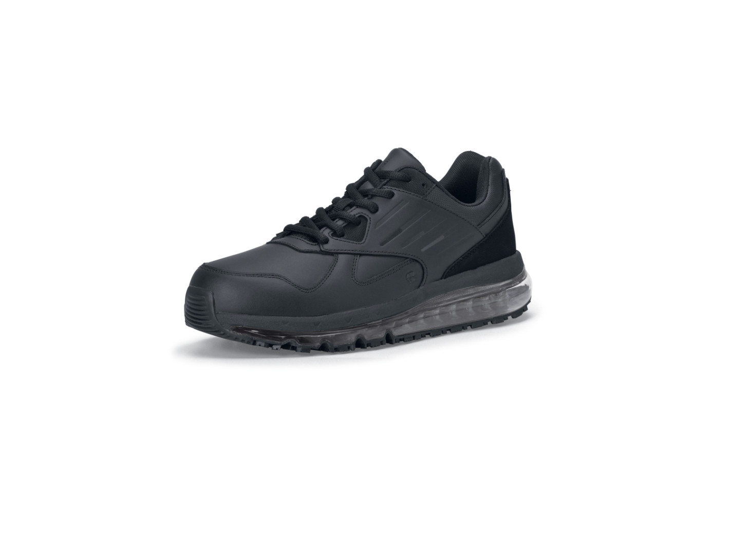 Shoes For Crews - Geo Athletic Shoes -Men's Black, Style # 22123 - Sale 2026!!!