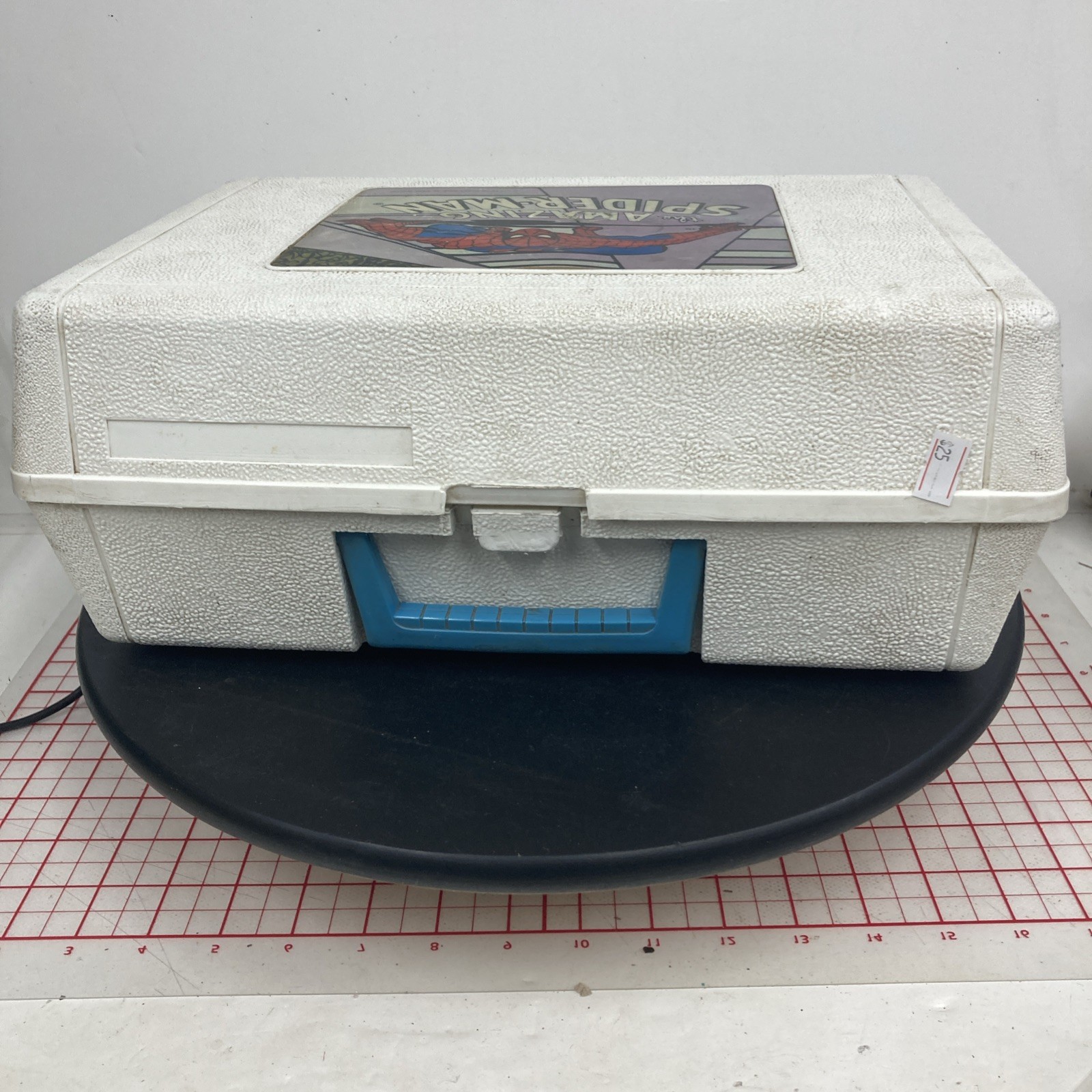 VINTAGE SPIDERMAN RECORD PLAYER 1978 TIGER ELECTRONICS Tested