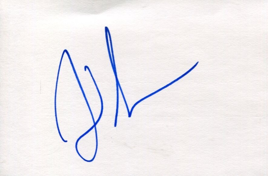Josh Lucas American Psycho Hulk A Beautiful Mind Poseidon Signed Autograph