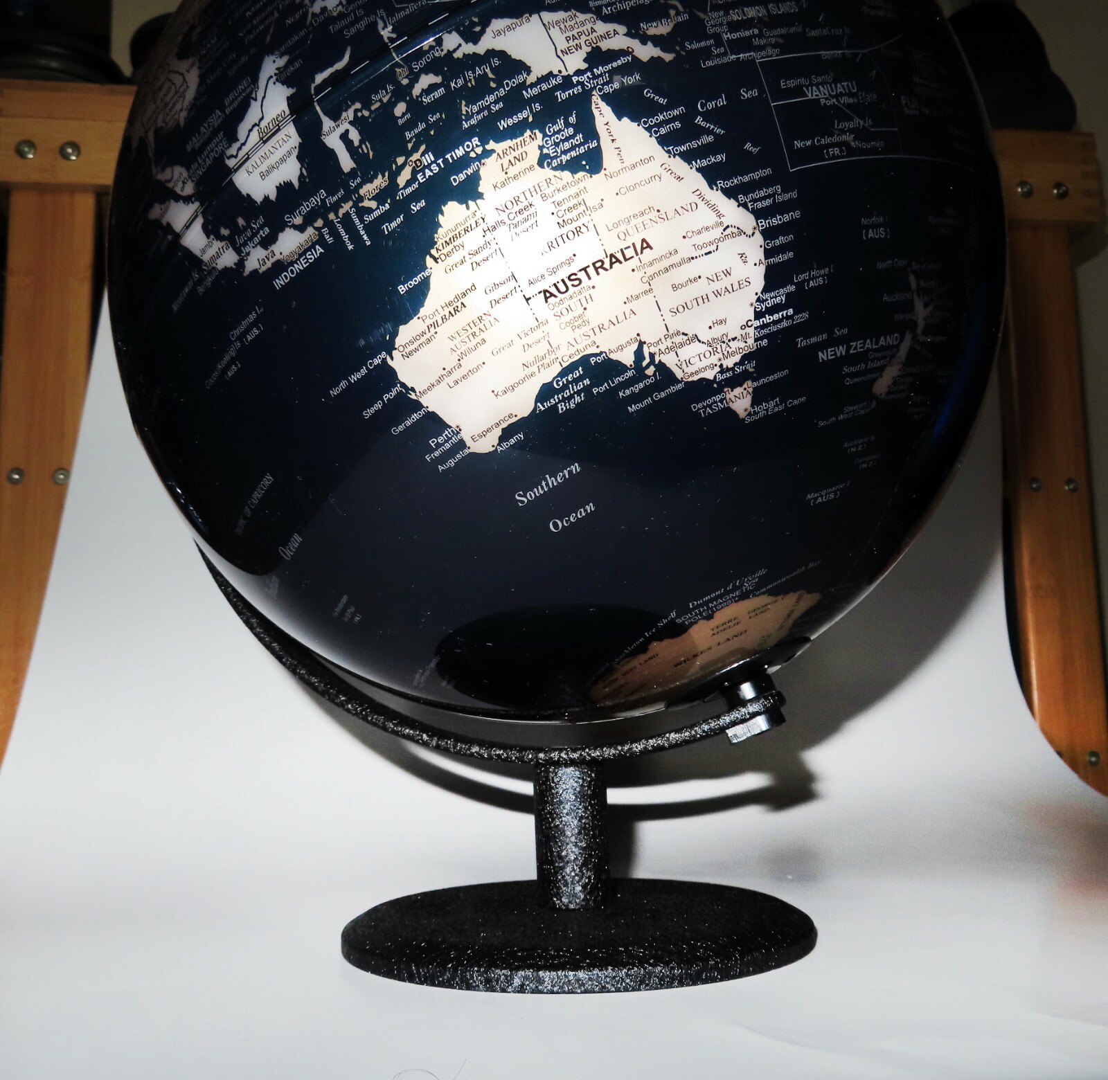 Illuminated World Globe
