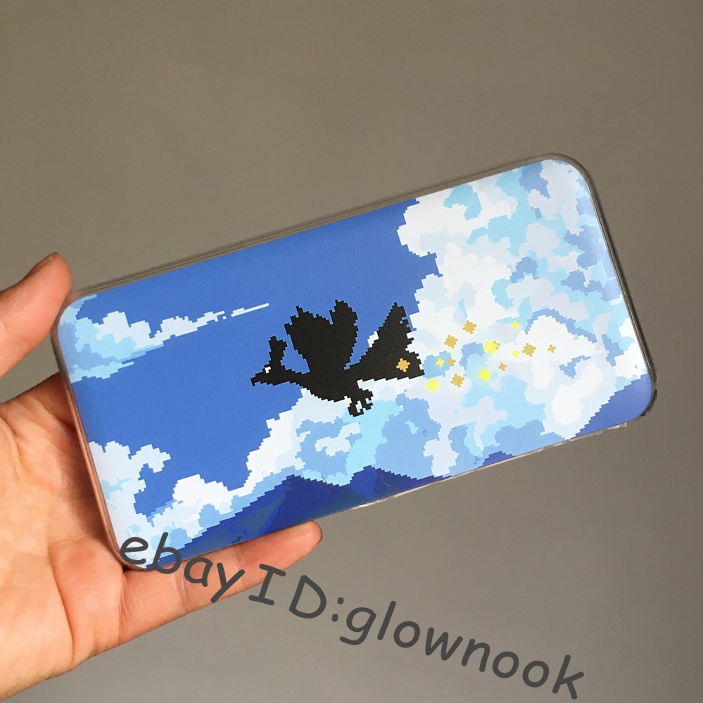 Rare Custom Pixel Art cover Shell for Nintendo series -Handmade DIY Design Case