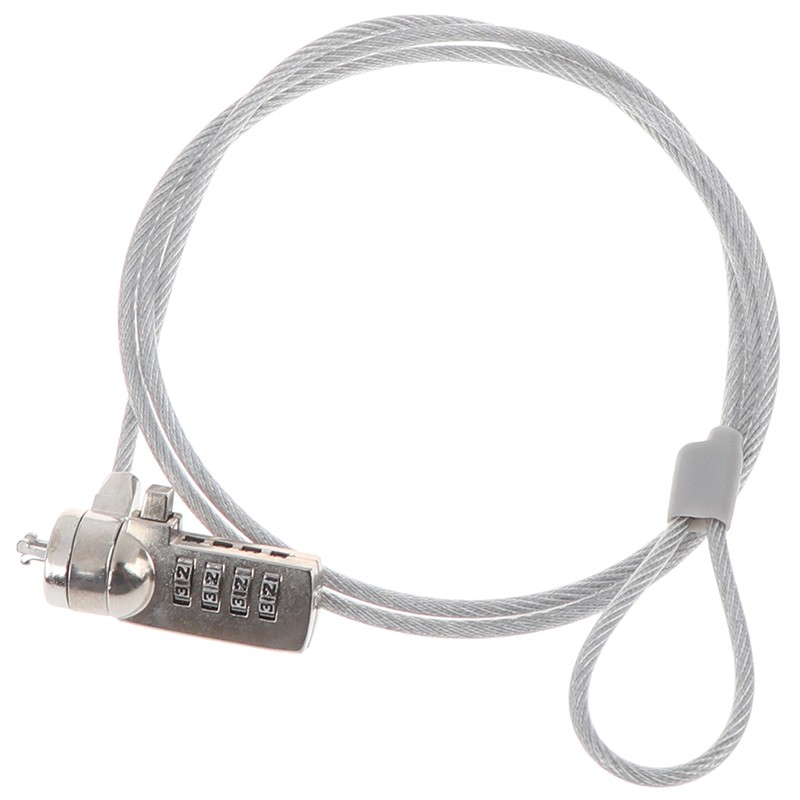 4 Digit security password computer lock anti-theft chain for notebook pc lapt XN