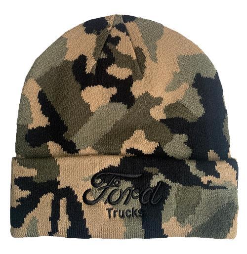 Ford Trucks Camouflage Beanie * F150 * Super Duty F250 350 * Ships FREE to USA!!