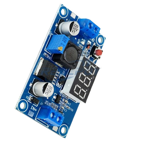 LM2596 DC-DC Buck Converter 4-40V to 1.25-35V 3A Step Down Module Voltmeter