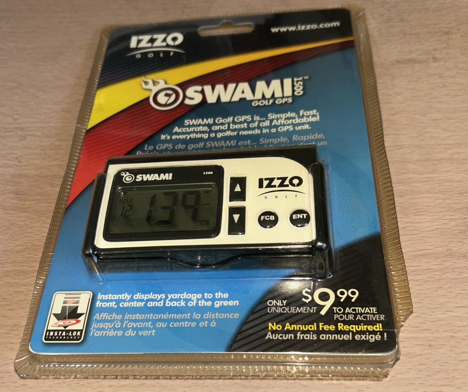 Izzo Swami 1500 Golf GPS Rangefinder New Sealed