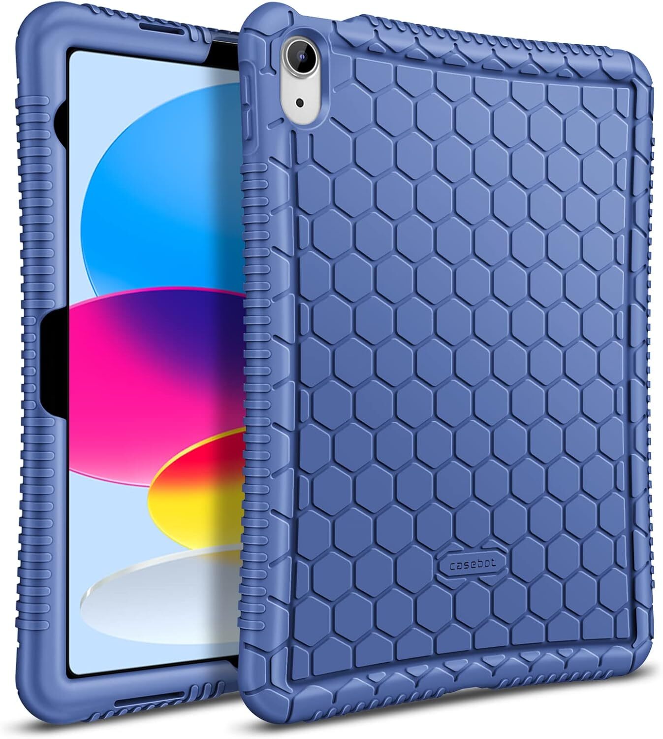 Silicone Case for iPad (A16) 11th 11 Inch (2025) Shockproof Soft Bumper Cover