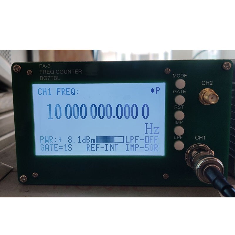 FA-3 PLUS FA-3-30G 53220 Frequency Counter 11 Bit/s 10MHz OCXO Frequency Meter
