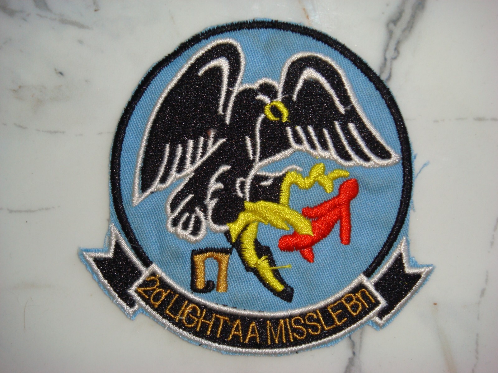 USAF 2nd LIGHT AA MISSILE BATTALION, VIETNAM WAR PATCH