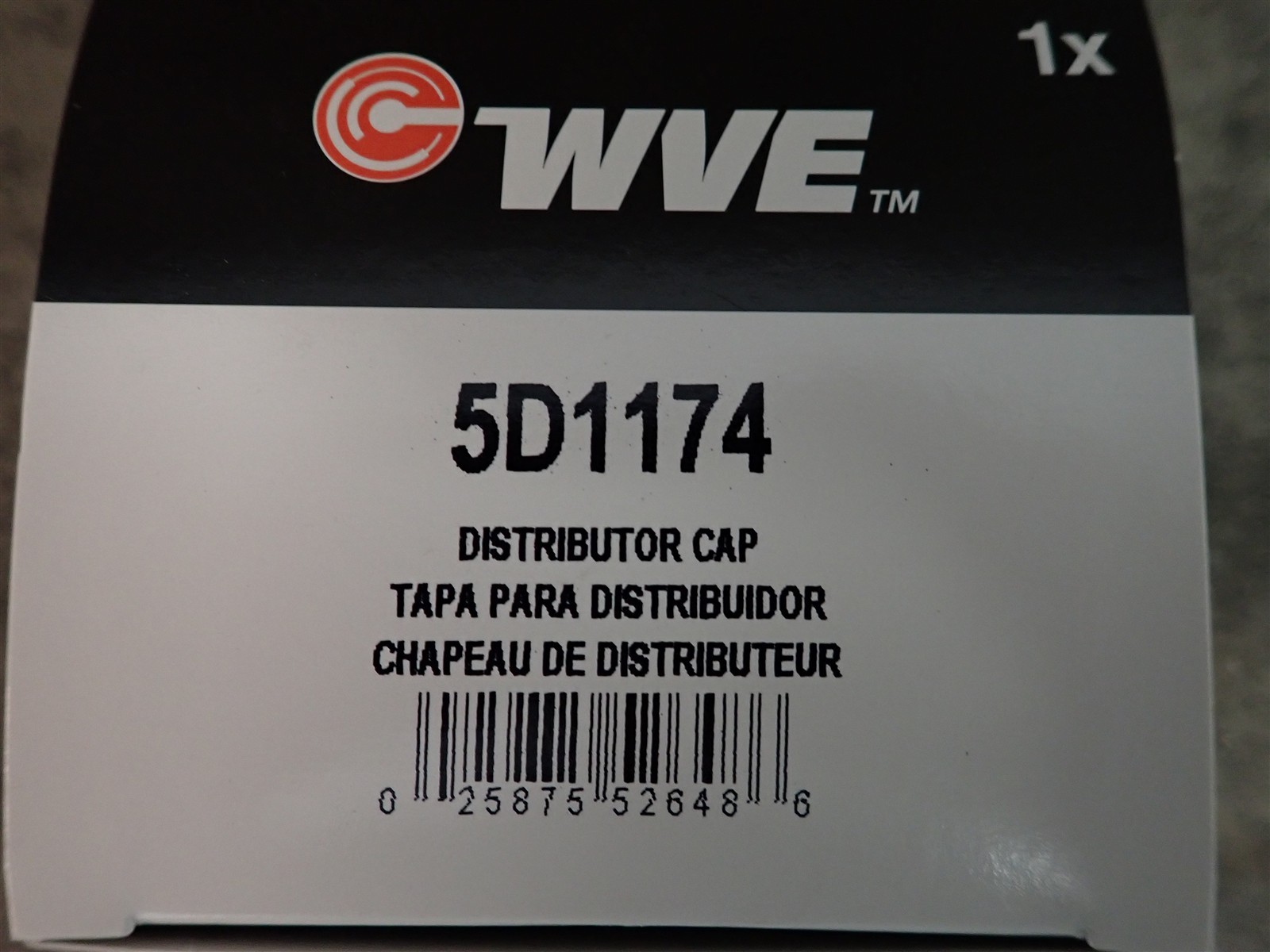 NEW WVE 5D1174 Distributor Cap (G220)