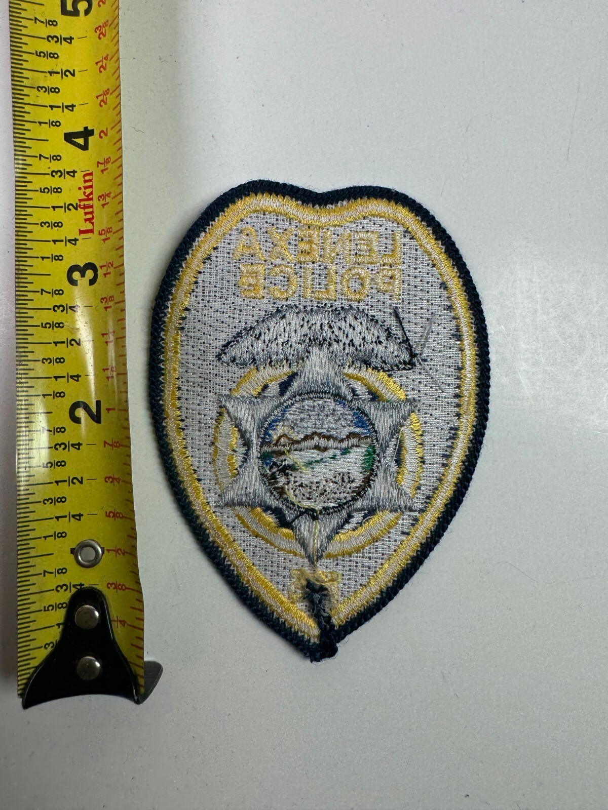 3.5" Lenexa Police Kansas KS Patch K1