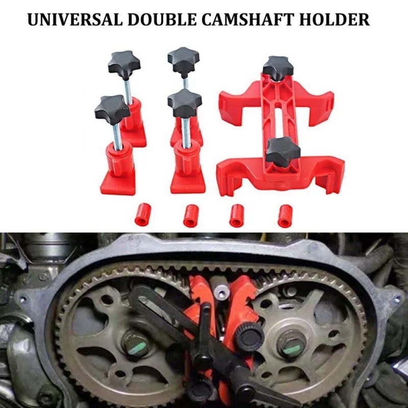 5Pcs Universal Camshaft Lock Holder Engine Timing Belt Tool Single Double Cam