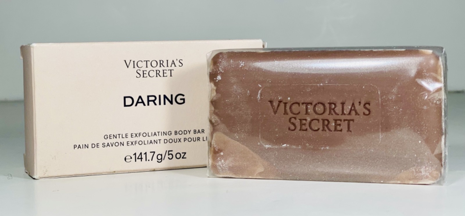 Victoria's Secret DARING Gentle Exfoliating Body Soap Bar, Polish 5oz SEALED