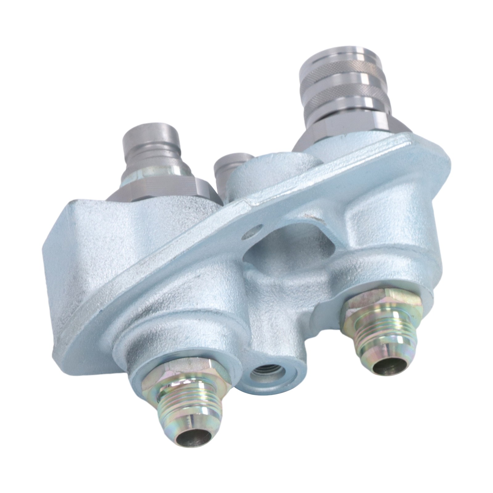 For Bobcat A770 T550 Hydraulic Flat Face Quick Coupler Block - Assembly, 7246784