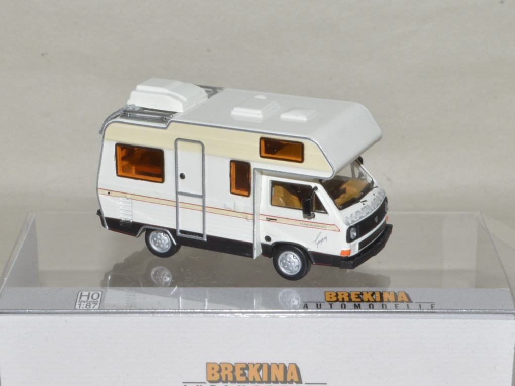 1:87 HO Brekina 33977 VW Volkswagen T3 camper GIPSY WHITE