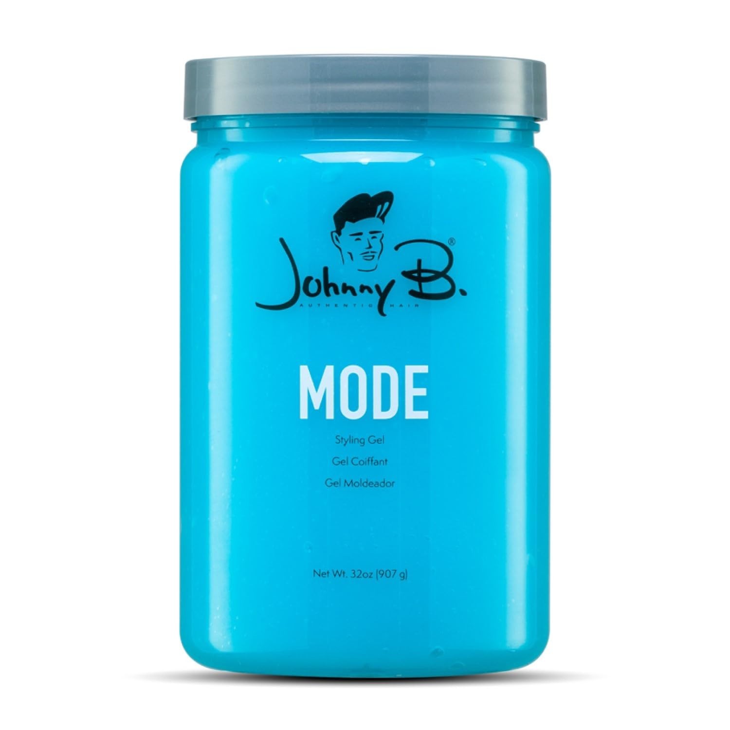 Johnny B Mode Styling hair Gel 32oz Strong Hold, High Shine, New