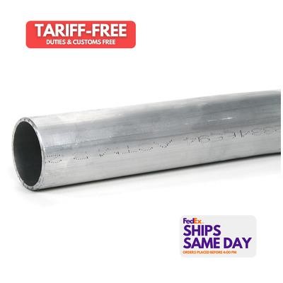 Allstar ALL22086-4, One Natural Chromoly Chrome Moly Round Tubing 1-1/2In X .095