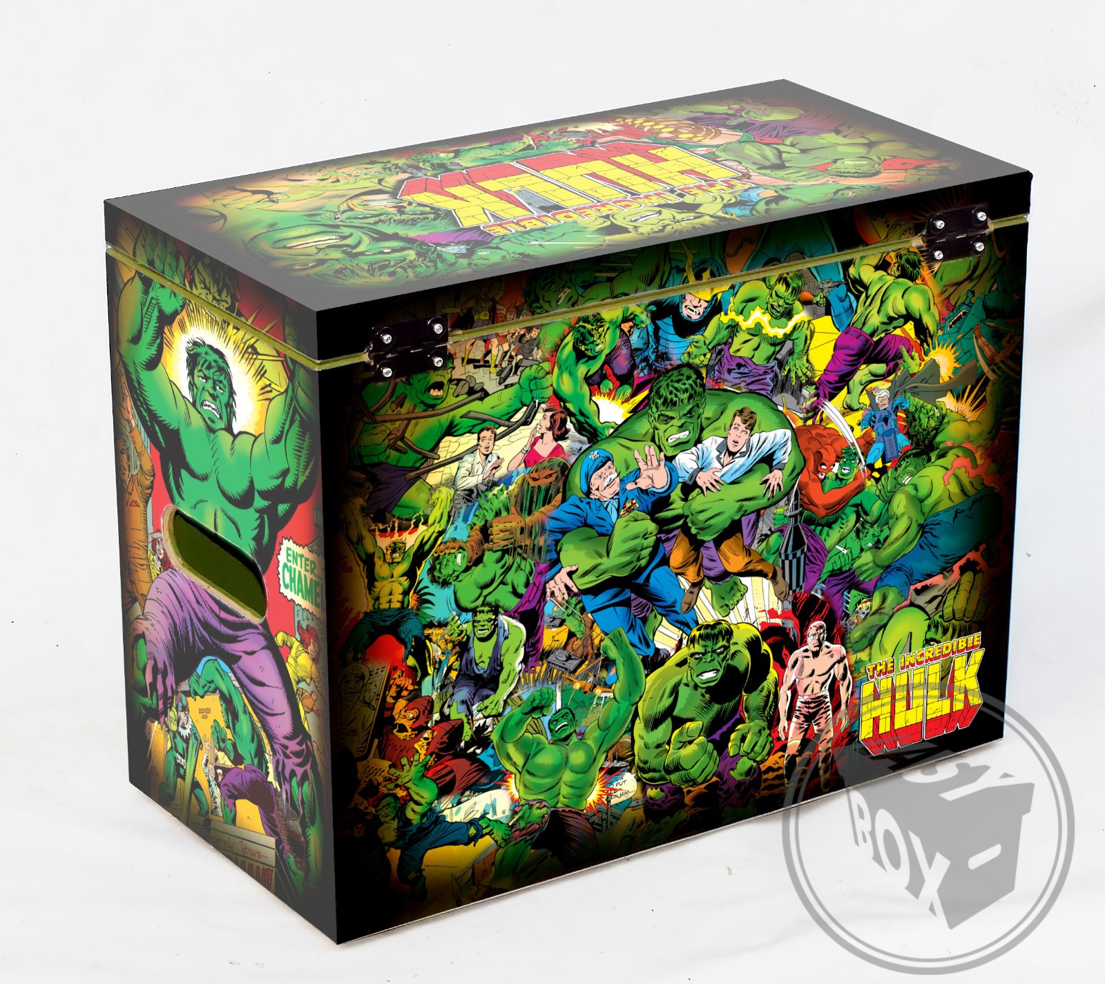 Hulk - Large Comic Book Hard Storage Box Chest MDF