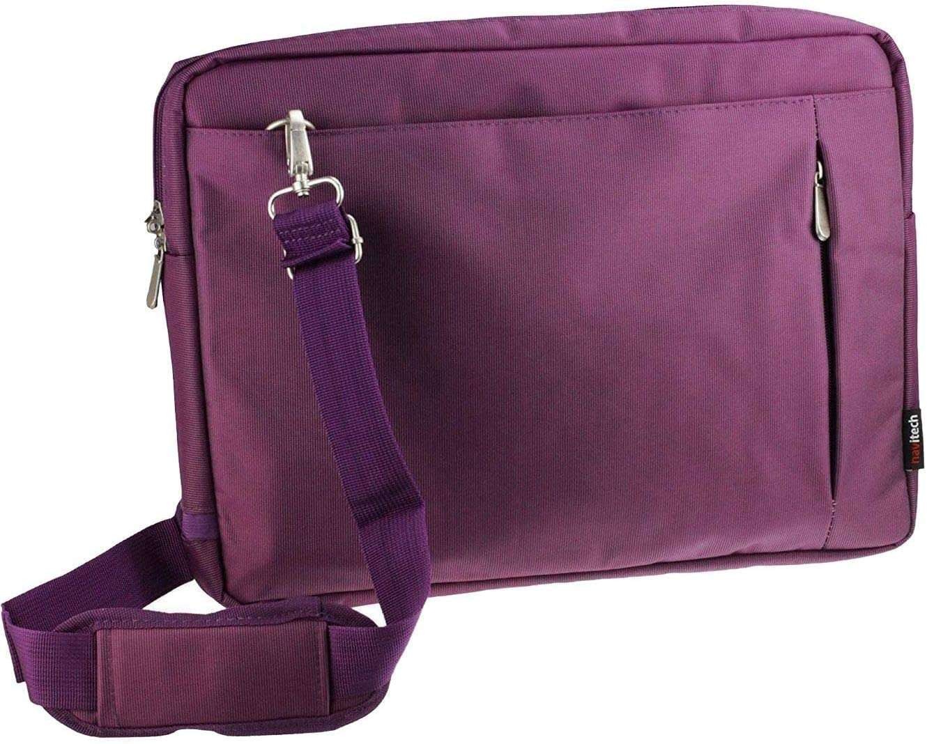 Navitech Purple Bag For DBPOWER 16.9" Portable DVD Player