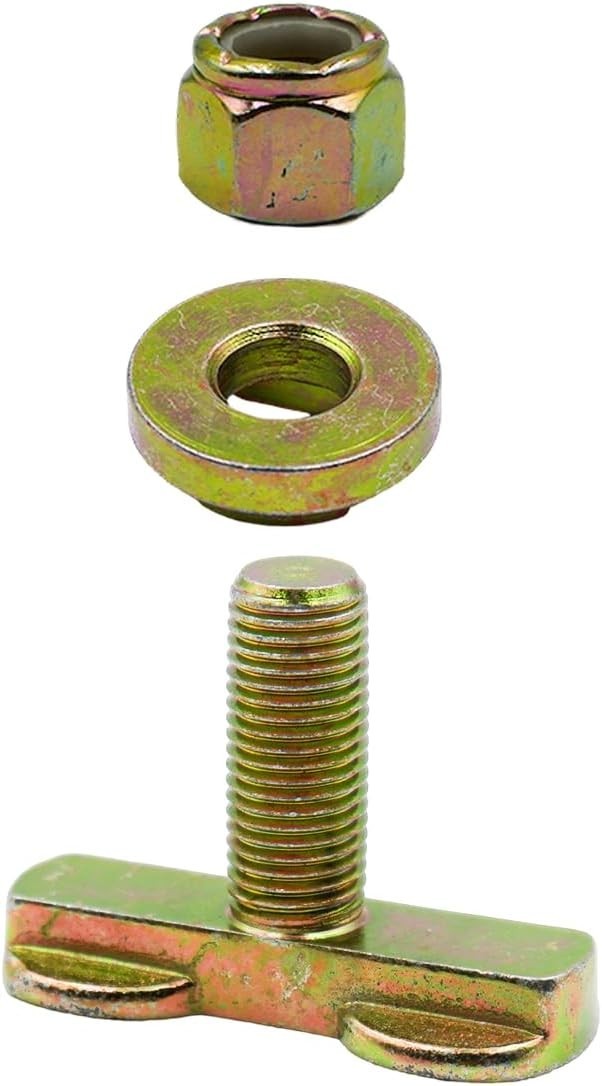 10 PCS Cargo Control L Track Threaded Bolt Double Stud Fitting 5,500 Pounds