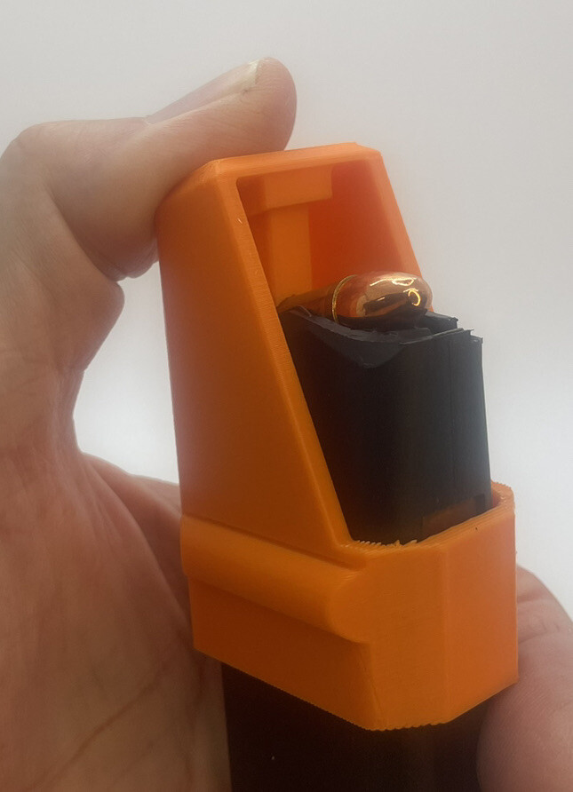 2-Pack Glock 17 19 26 34 22 23 27 35 Magazine Loader Speedloader ORANGE!
