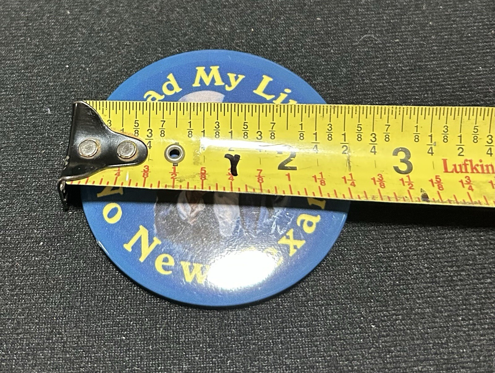 READ MY LIPS, NO NEW TEXANS POLITICAL PIN