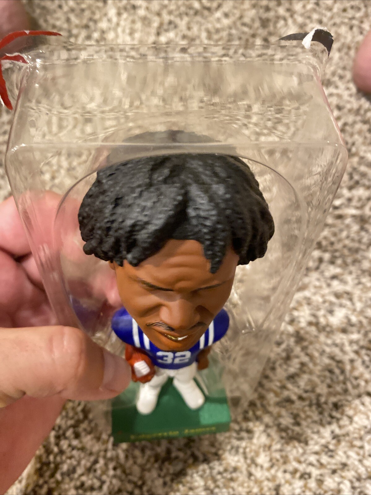 Upper Deck PLAY MAKERS EDGERRIN JAMES Bobble Head 2001 Indianapolis Colts