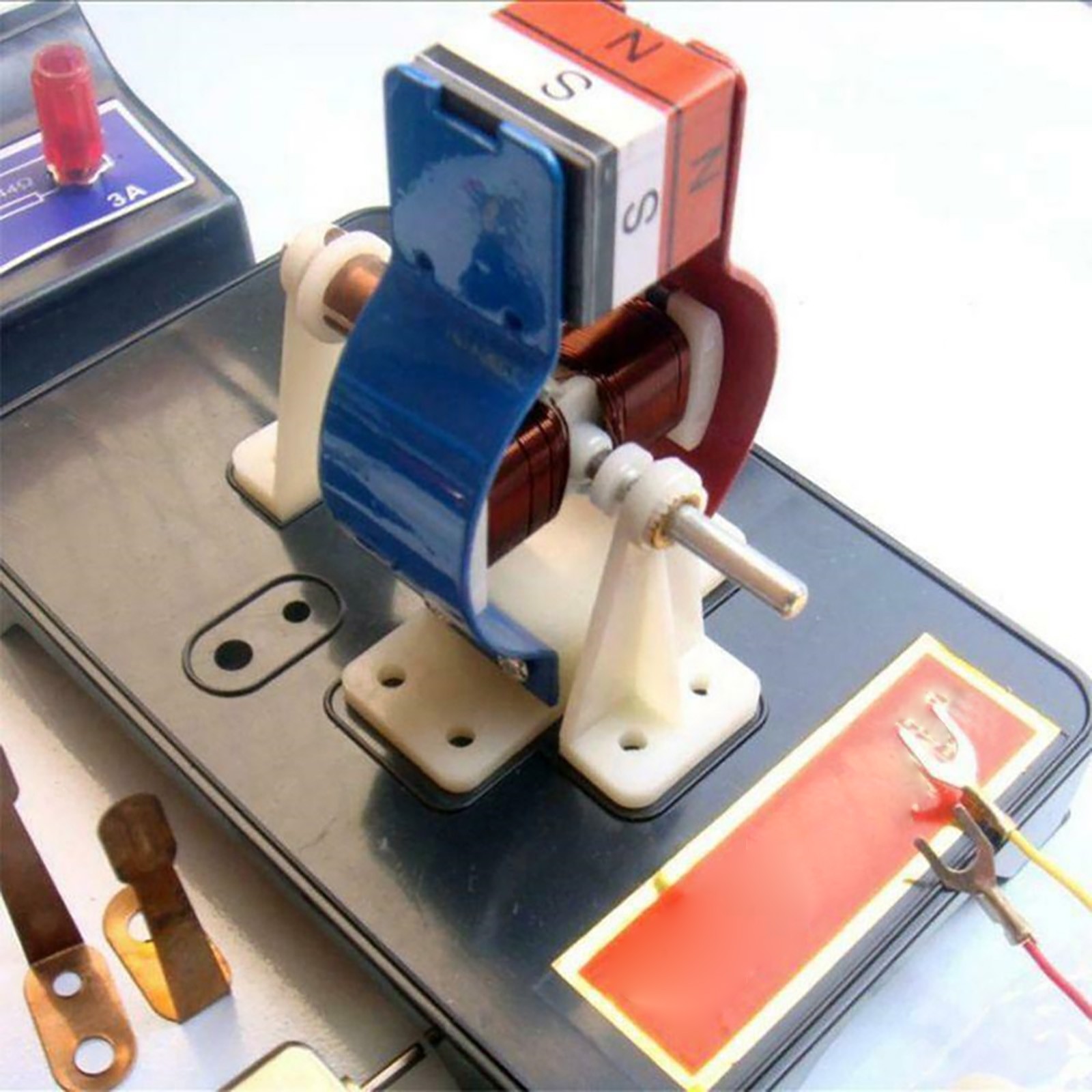 Simple DC Electric Motor Model Physics Teaching Educational Toy DIY Assemble Kit