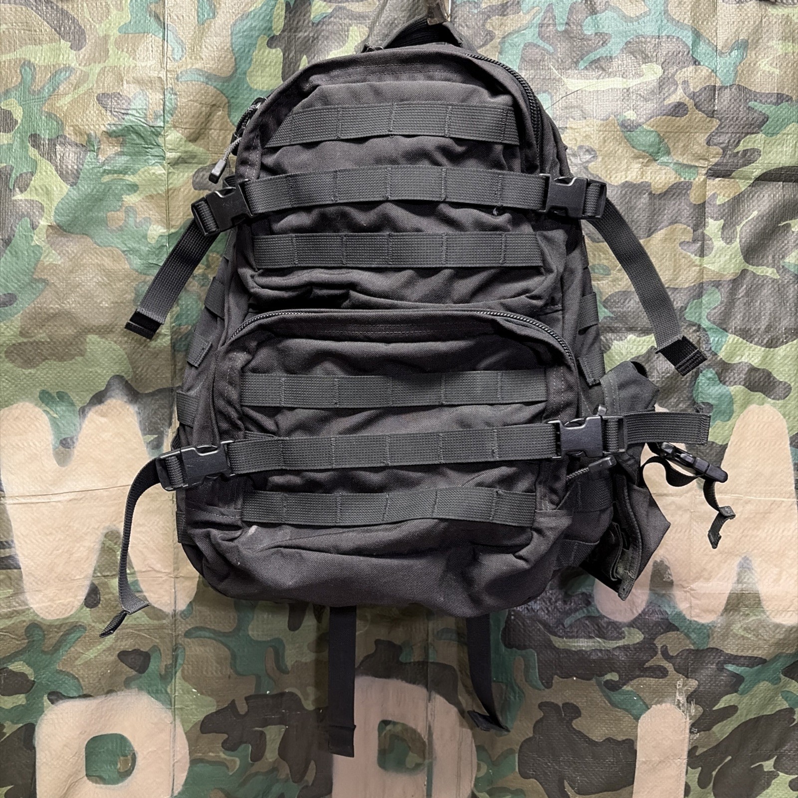 Spec Ops T.H.E. Tactical Holds Everything Backpack Bag Black